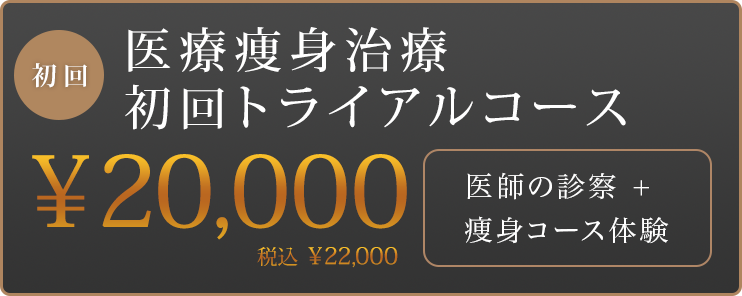 医療痩身治療トライアルコース