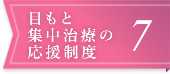 目もと集中治療の応援制度7