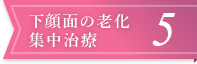 下顔面の老化集中治療5