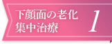 下顔面の老化集中治療1