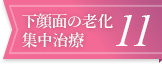 下顔面の老化集中治療11