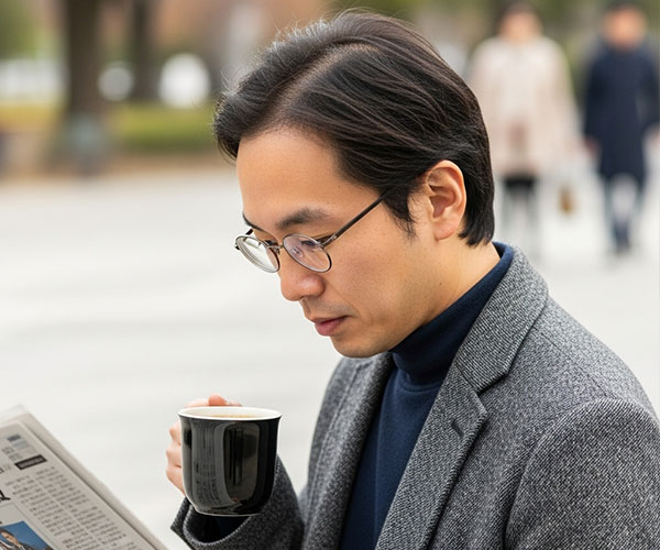 男性の分け目はげが目立つ・薄くなる主な原因